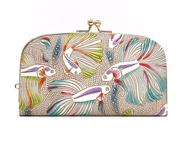 Betta (Green) GAMAGUCHI Small Clasp Purse