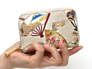 Fans of the four seasons Zippered Coin Purse