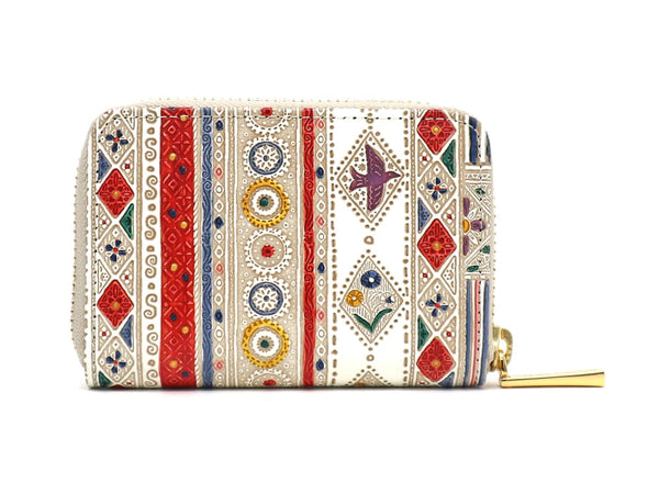 Calico Zippered Coin Purse