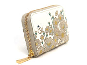 Marguerites Zippered Coin Purse