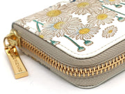 Marguerites Zippered Coin Purse