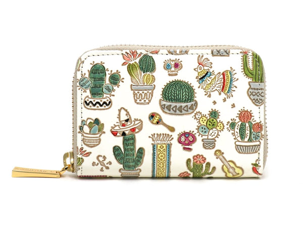 Cactus Zippered Coin Purse