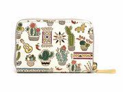Cactus Zippered Coin Purse