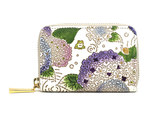 Hydrangeas Zippered Coin Purse