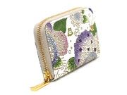 Hydrangeas Zippered Coin Purse