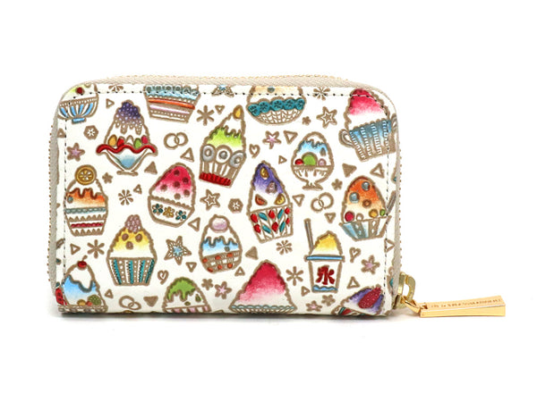 Shaved Ice Zippered Coin Purse