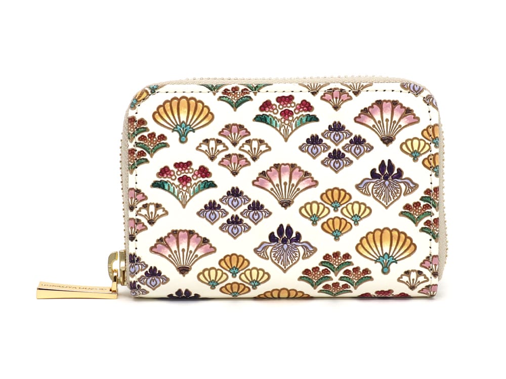 HANAOGI - Flower Fans Zippered Coin Purse