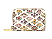HANAOGI - Flower Fans Zippered Coin Purse