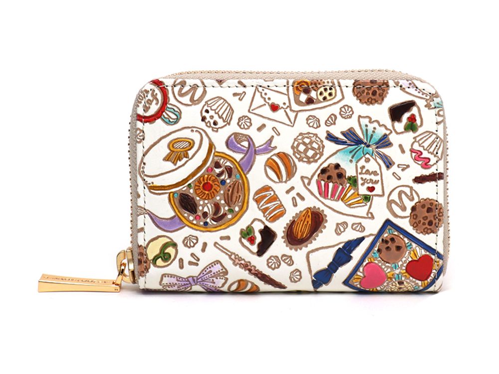 Chocolate Zippered Coin Purse