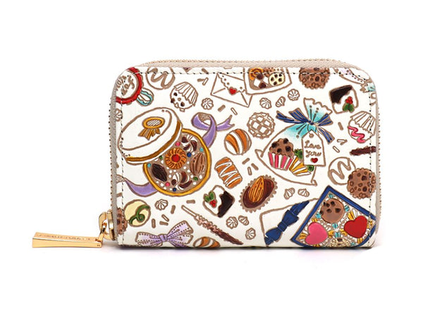 Chocolate Zippered Coin Purse