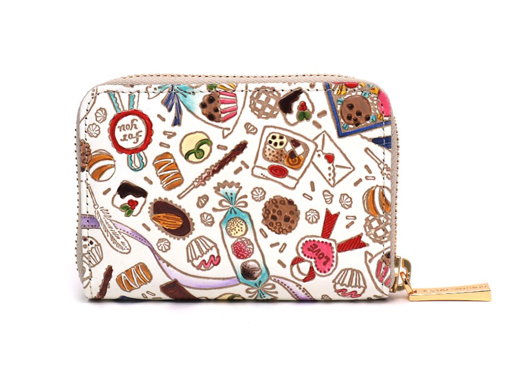 Chocolate Zippered Coin Purse