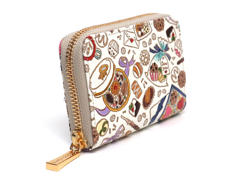 Chocolate Zippered Coin Purse