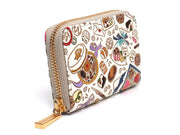 Chocolate Zippered Coin Purse