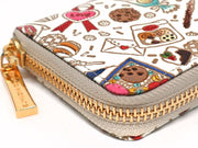 Chocolate Zippered Coin Purse