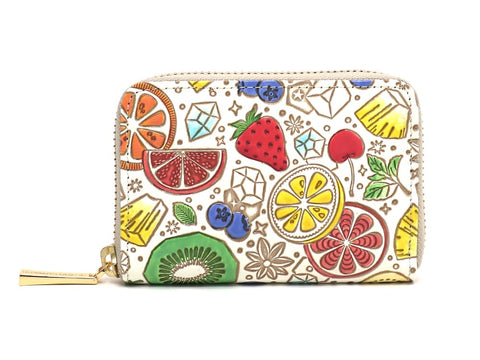 Fruit Punch Zippered Coin Purse