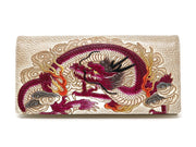 Dragon God (Wine) Long Wallet