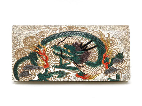 Dragon God (Green) Long Wallet