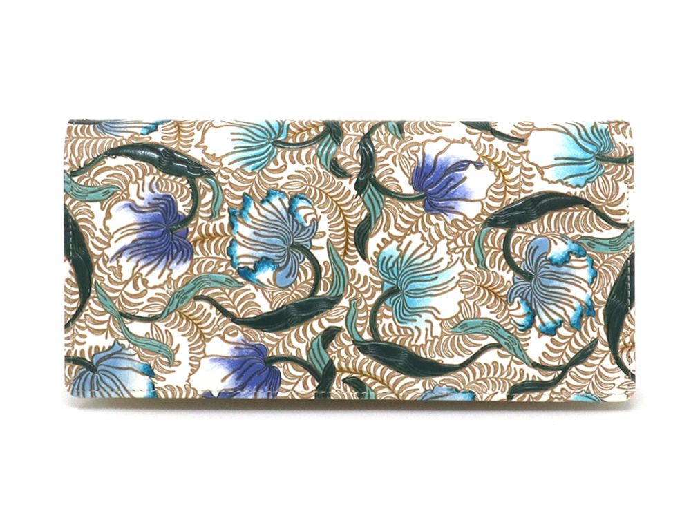 North Garden (Turquoise) Long Wallet