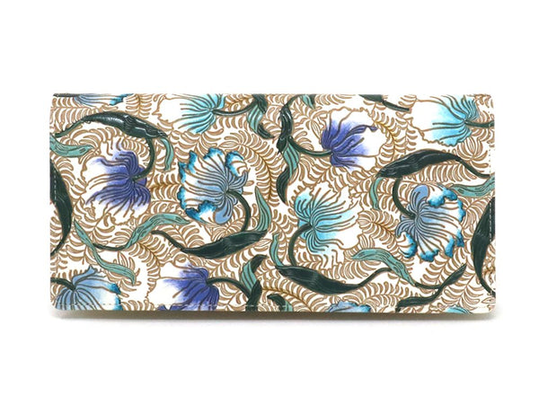 North Garden (Turquoise) Long Wallet