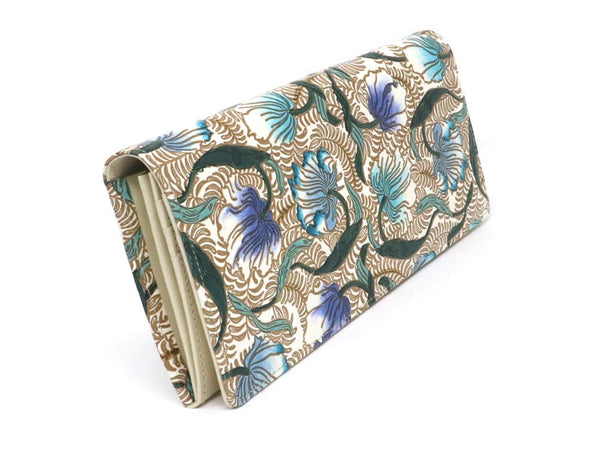 North Garden (Turquoise) Long Wallet