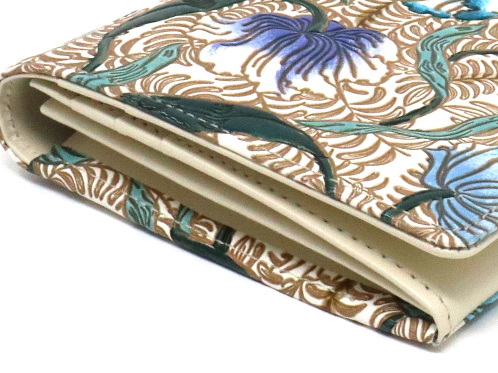 North Garden (Turquoise) Long Wallet