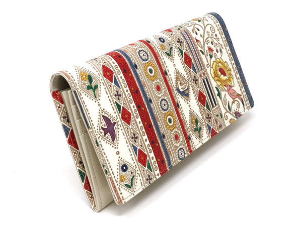 Calico Long Wallet