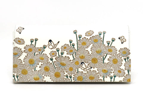 Marguerites Long Wallet