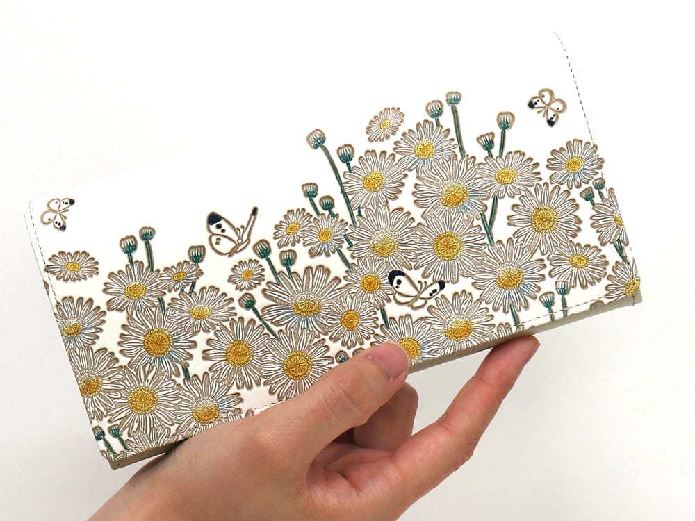 Marguerites Long Wallet
