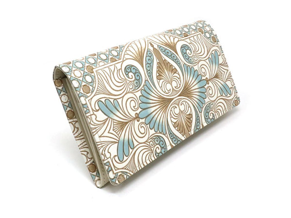 Rocaille (Blue) Long Wallet