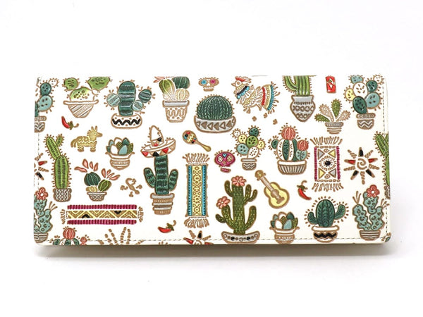 Cactus Long Wallet