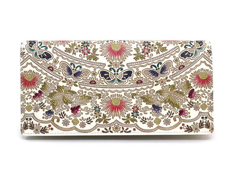 Mo Li Hua - Jasmine Flower (Pink) Long Wallet