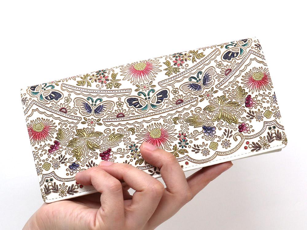 Mo Li Hua - Jasmine Flower (Pink) Long Wallet