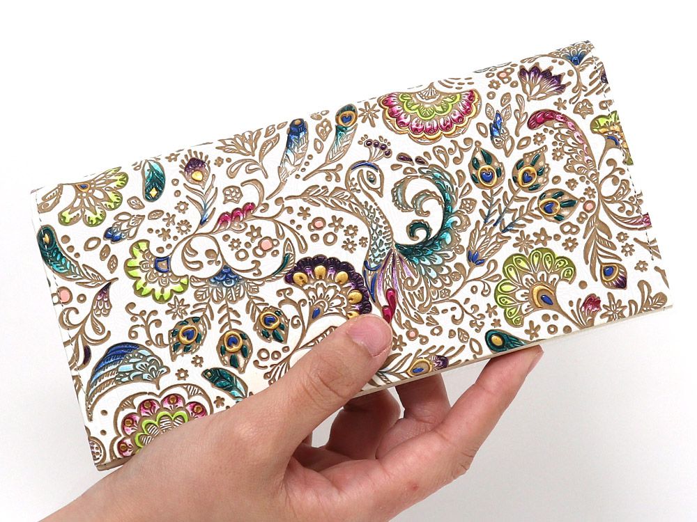 Peacock Long Wallet