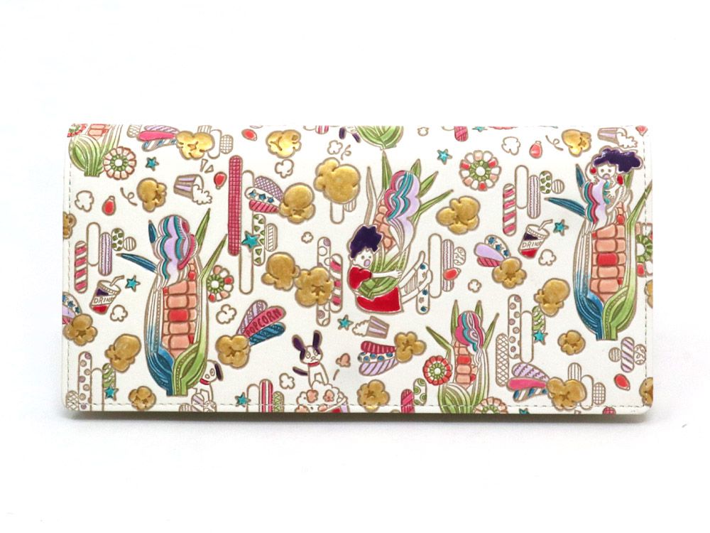 Popcorn Girl (Vitamin colors) Long Wallet