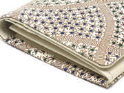 CHIRIMEN Fabric (Green) Long Wallet