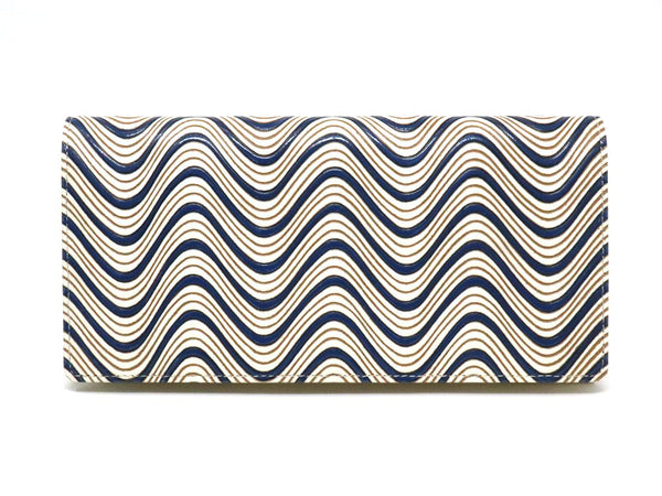 YOKONAMI Waves (Navy) Long Wallet