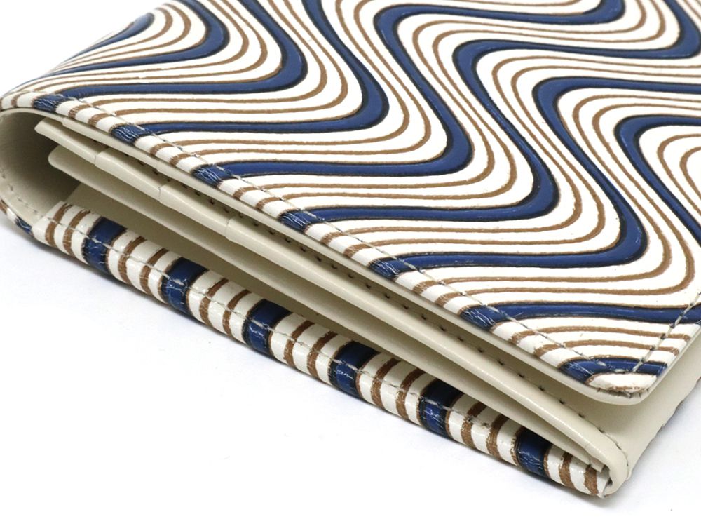 YOKONAMI Waves (Navy) Long Wallet