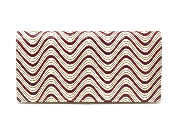 YOKONAMI Waves (Wine) Long Wallet