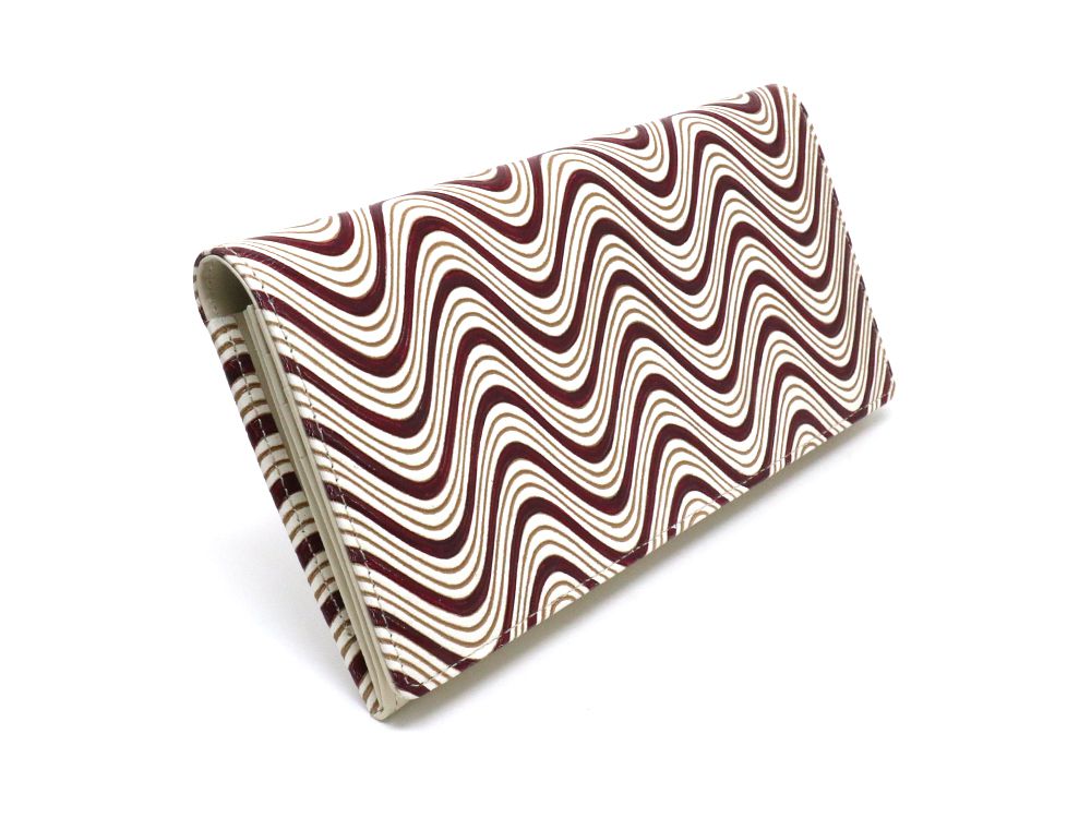 YOKONAMI Waves (Wine) Long Wallet