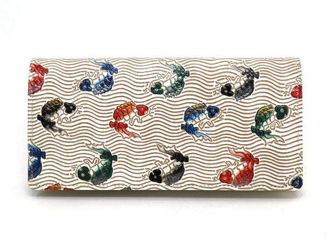 Carps leaping the waterfall  Long Wallet