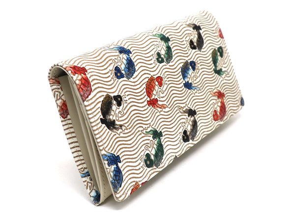 Carps leaping the waterfall  Long Wallet