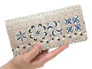 KINSHA - Persia Tiles (Blue) Long Wallet