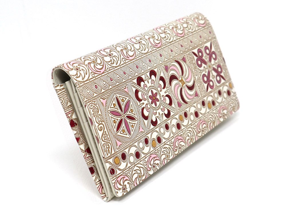KINSHA - Persia Tiles (Pink) Long Wallet