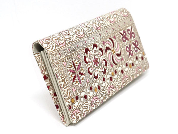 KINSHA - Persia Tiles (Pink) Long Wallet