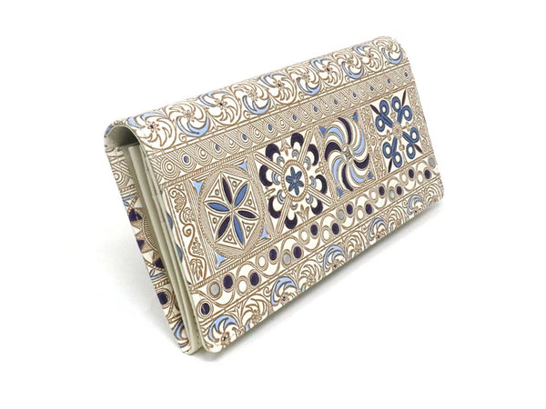 KINSHA - Persia Tiles (Purple) Long Wallet