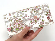 Dancing Cherry Blossoms Long Wallet