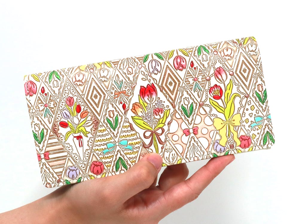 Tulips Long Wallet