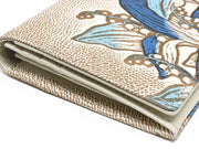 SUZURAN - Lily of the Valley (Blue) Long Wallet