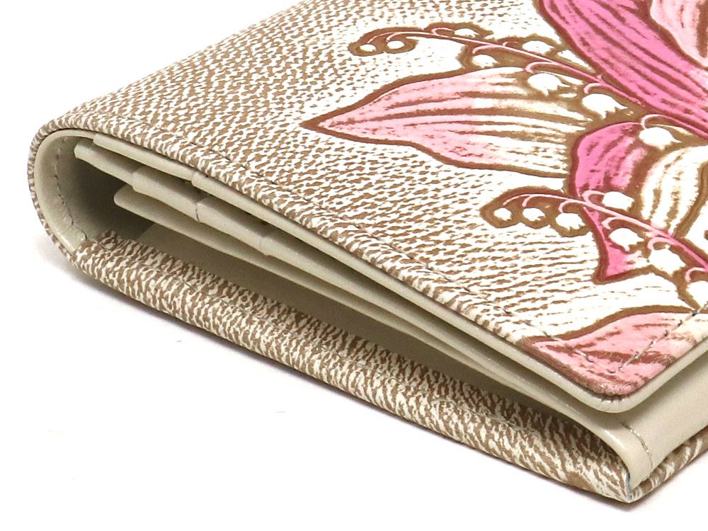 SUZURAN - Lily of the Valley (Pink) Long Wallet