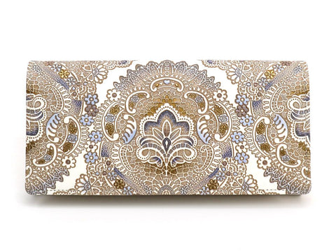 Antique Lace (Blue)  Long Wallet
